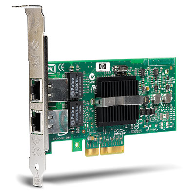 Gigabit  Card on Hp Nc360t Pcie Dual Port Gigabit Nic   Ethernet Nics Internal   Hp