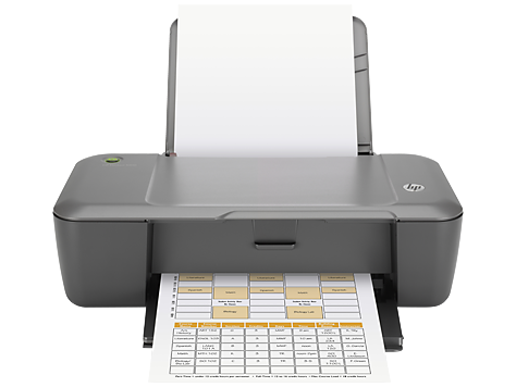 HP Deskjet 1000 Printer - J110a - Software and Drivers