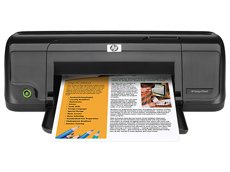 Impresora HP Deskjet D1660 - Software y controladores