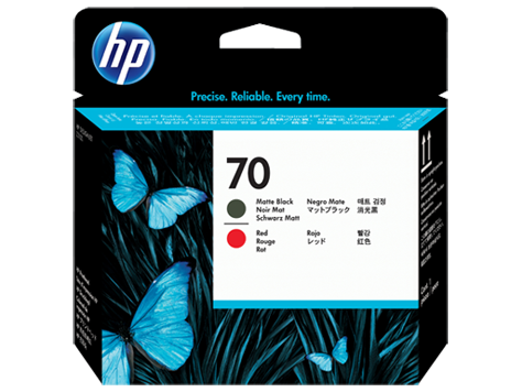 Printhead - No 70 - Matte Black/Red