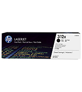 Toner Cartridge 312X Black Dual Pack (CF380XD)