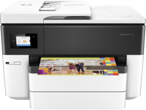 Impressora Multifuncional de Formato Largo HP Officejet Pro 7740