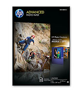 HP Q8698A Fejlesztett fényes fotópapír, 250g, A4, 50 lap HP Q8698A Fejlesztett fényes fotópapír, 250g, A4, 50 lap