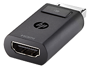 HP F3W43AA DisplayPort – HDMI 1.4 adapter HP F3W43AA DisplayPort – HDMI 1.4 adapter