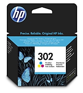 HP 302 Tri-color Ink Cartridge