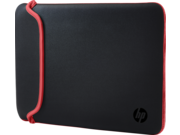 HP V5C30AA 39,62 cm-es (15,6 hüvelykes) fekete/piros neoprén tok HP V5C30AA 39,62 cm-es (15,6 hüvelykes) fekete/piros neoprén tok