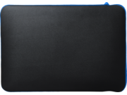 HP V5C31AA 39,62 cm-es (15,6 hüvelykes) fekete/kék neoprén tok - HP V5C31AA 39,62 cm-es (15,6 hüvelykes) fekete/kék neoprén tok -