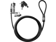 HP T1A64AA 10 mm-es kétfejes kulcsos kábelzár HP T1A64AA 10 mm-es kétfejes kulcsos kábelzár