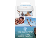 HP W4Z13A Sprocket fotópapir Sprocket 20lap hordozható kis nyomtatóhoz, egyedi 5.0 x 7.6 cm HP W4Z13A Sprocket fotópapir Sprocket 20lap hordozható kis nyomtatóhoz, egyedi 5.0 x 7.6 cm