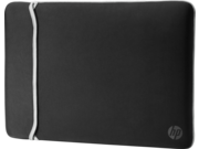 HP 2UF62AA 39,62 cm-es (15,6 hüvelykes) neoprén kifordítható tok (fekete/ezüst) HP 2UF62AA 39,62 cm-es (15,6 hüvelykes) neoprén kifordítható tok (fekete/ezüst)