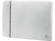 HP 2UF61AA 35,56 cm-es (14 hüvelykes) neoprén kifordítható tok (fekete/ezüst) HP 2UF61AA 35,56 cm-es (14 hüvelykes) neoprén kifordítható tok (fekete/ezüst)
