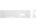 HP 4CF00AA Pavilion 800 vezeték nélküli fehér billentyűzet és egér HP 4CF00AA Pavilion 800 vezeték nélküli fehér billentyűzet és egér