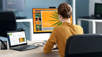 HP 6PA56AA E27d G4 speciális USB-C QHD 2560x1440@60Hz dokkolómonitor HP 6PA56AA E27d G4 speciális USB-C QHD 2560x1440@60Hz dokkolómonitor