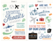 HP 6RW46A Moment Makers Clear Travel Stickers HP 6RW46A Moment Makers Clear Travel Stickers